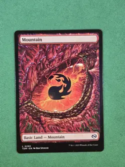 MTG Mountain (0290) Non-foil Tarkir: Dragonstorm Magic The Gathering - Image 3