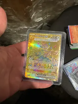 Terapagos ex 180/131 Prismatic Evolutions Gold Hyper Rare Pokemon Card 180/131 - Image 1