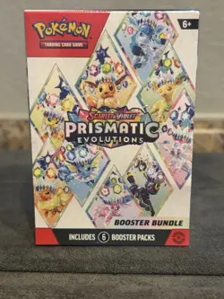 Pokemon Sealed Booster Bundle Lot Prismatic Evolutions White Flare Black Bolt - Image 3