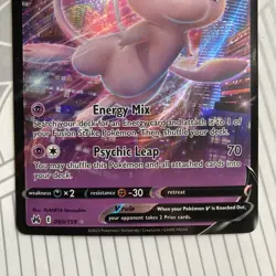 MEW V 060/159 Pokemon Crown Zenith ULTRA RARE HOLO NM - Image 3