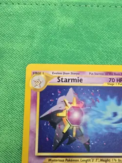 2001 POKEMON TCG NEO REVELATION 25/64 STARMIE UNLIMITED NON-HOLO RARE NEAR MINT - Image 2
