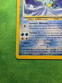 2001 POKEMON TCG NEO REVELATION 19/64 KINGDRA UNLIMITED NON-HOLO RARE NEAR MINT - Image 5