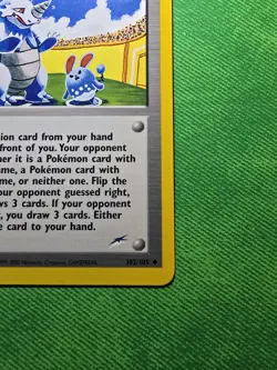 2002 POKEMON TCG NEO DESTINY 102/105 POKEMON PERSONALITY TEST UNLIMITED UNCOMMON - Image 4