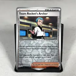Team Rocket's Archer 170/182 Uncommon Destined Rivals Pokemon Reverse Holo NM - Image 1