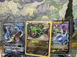 Pokemon Rayquaza 93/113 Holo Rare Legendary Treasures NM - Image 3