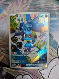 Pokemon TCG - Riolu 215 / 198 - Scarlet & Violet Base Set - Illustration Rare - Image 5