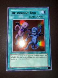Yu-Gi-Oh! Delinquent Duo -SRL-039- Ultra Rare - Unlimited NM! - Image 1