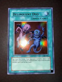 Yu-Gi-Oh! Delinquent Duo -SRL-039- Ultra Rare - Unlimited NM! - Image 2