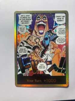 One Piece OP16 - Time of Battle - Gold DON!! NM - Image 1