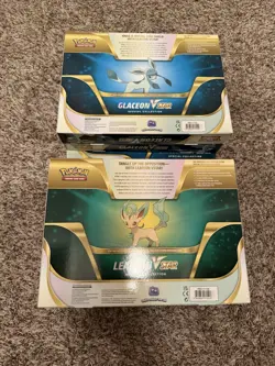 3x Pokemon TCG Glaceon / 3x Leafeon VSTAR Special Collection - Sealed - Image 2
