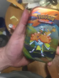 Pokemon TCG Mini Tin Arcanine *EMPTY* TIN ONLY - Image 1