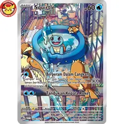 Squirtle Promo 094/SV-P AR IR Special Deck Shiny Treasure ex Pokemon Indonesia - Image 1