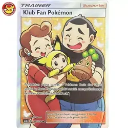Pokemon Fan Club AS4a 196/178 SR Ultra Sun Pokemon TCG Indonesia - Image 1