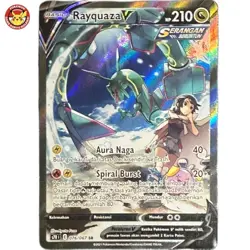 Rayquaza V S7R 076/067 SR SA Blue Sky Stream Alt Art FA Pokemon Indonesia - Image 1