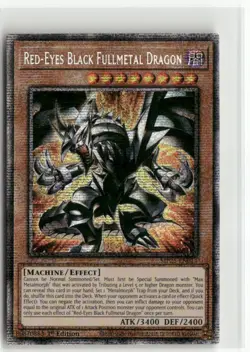 Yugioh Red-Eyes Black Fullmetal Dragon MP25-EN014 Starlight Rare NM 1st Ed - Image 1