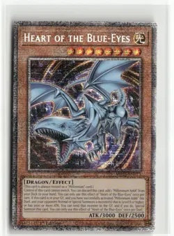 Yugioh Heart of the Blue-Eyes MP25-EN013 Starlight Rare NM 1st Ed - Image 1