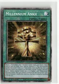 Yugioh Millennium Ankh MP25-EN011 Starlight Rare NM 1st Ed - Image 1