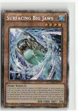 Yugioh Surfacing Big Jaws MP25-EN012 Starlight Rare NM 1st Ed - Image 1