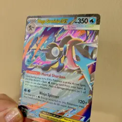 Pokemon TCG Mega Greninja ex NM - 022/086 - ME04: Chaos Rising English FAST SHIP - Image 3