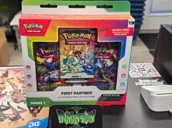 POKEMON FIRST PARTNER ILLUSTRATION COLLECTION SERIES 1 BOX - Image 1