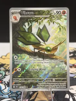 Pokemon TCG: SV08 Surging Sparks - Vibrava IR 206/191 - NM+ - Image 1