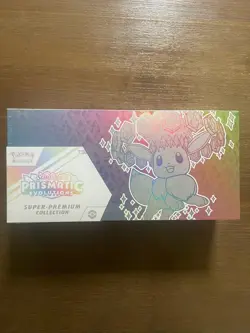 POKEMON SCARLET & VIOLET: PRISMATIC EVOLUTIONS SUPER PREMIUM COLLECTION BOX - Image 1