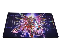 YuGiOh Playmat HOLOGRAPHIC Kashtira Arise Heart TCG HOLO Trading Card Game PAD - Image 1
