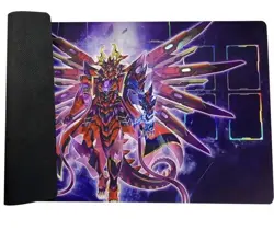 YuGiOh Playmat HOLOGRAPHIC Kashtira Arise Heart TCG HOLO Trading Card Game PAD - Image 2