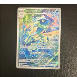 Pokemon TCG The Pokemon Company Frogadier Full Art Rare 089/086 Holo Water 2016 - Image 1