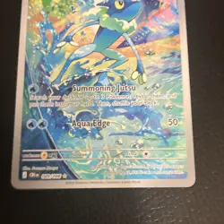 Pokemon TCG The Pokemon Company Frogadier Full Art Rare 089/086 Holo Water 2016 - Image 3