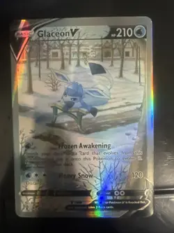 Pokemon TCG - Glaceon V 175/203 Alternate Alt Full Art SWSH - Image 1