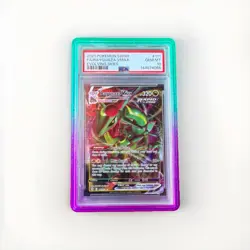 PSA 10 2021 POKEMON SWSH EVOLVING SKIES RAYQUAZA VMAX 111/203 FA HOLO - Image 1