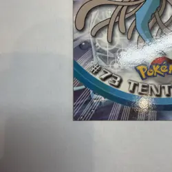 1999 Topps Pokemon TV Animation Series 1 Tentacruel Green Logo #73 - Image 2