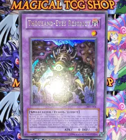 Yugioh Thousand-Eyes Restrict PSV-084 Ultra Rare Original Print Konami 2002 - Image 3