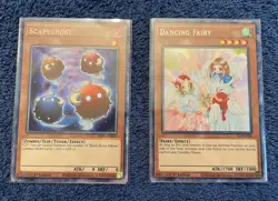 YuGiOh Dancing Fairy LON-038 & Scapeghost SHVI-ENSE4 - reserved for sprit1408 - Image 1