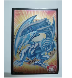 YuGiOh! blue eyes blue dragon TCG Trading THIN Card Sleeves 50Pcs protector - Image 1