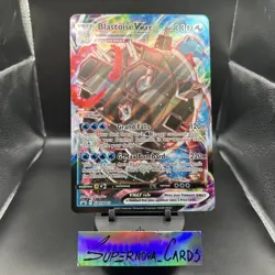 JUMBO Blastoise VMAX Oversized Card SWSH103 Pokemon PACK FRESH - Image 1