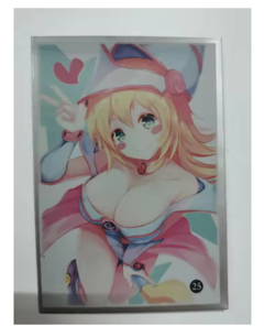 YuGiOh! dark magician GIRL TCG Trading THIN Card Sleeves 50Pcs protector penny - Image 1