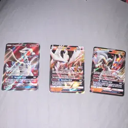 Pokemon TCG Reshiram GX Holo Lot of 3 English Cards - Image 1