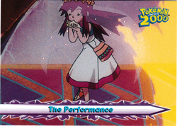 Pokemon Card The Performance #25 Pokemon The Movie 2000 Topps NM - Image 1