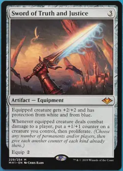 Sword of Truth and Justice Modern Horizons NM Mythic Rare CARD (519225) ABUGames - Image 1