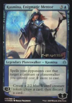 Kasmina, Enigmatic Mentor - War of the Spark: #56, MTG - Foil Lp C255 - Image 1