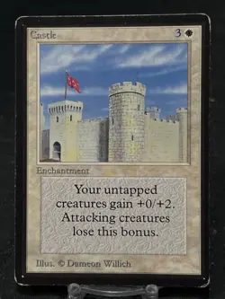 Castle - Limited Edition Beta ~MP~ Magic The Gathering MTG - Image 1