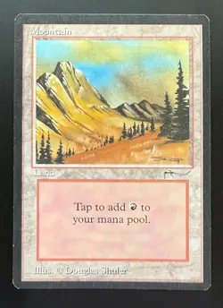 MTG (Magic the Gathering)-Arabian Nights-Mountain-NM-Free Shipping! - Image 1