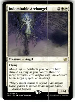 Indomitable Archangel Commander: Kamigawa: Neon Dynasty Regular MTG NM - Image 1