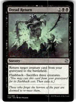 Time Spiral Remastered - Dread Return MTG Magic the Gathering NM - Image 1