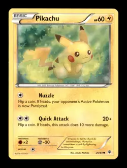 PIKACHU 26/83 C GENERATIONS POKEMON NM/M - Image 1