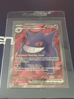Pokemon TCG Gengar ex 193/162 SV05 Temporal Forces Full Art UR Holo ENG 2024 - Image 1
