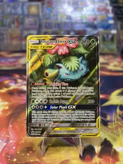 Pokemon Venusaur and Snivy GX SM229 Tag Team Promo ✨🔥SHIPS FAST💨+FREE GIFT🎁 - Image 3