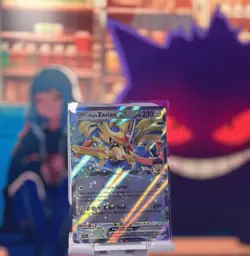 Pokemon Hops Zacian EX TCG Card 111/159 Scarlet Violet Journey Together - Image 2